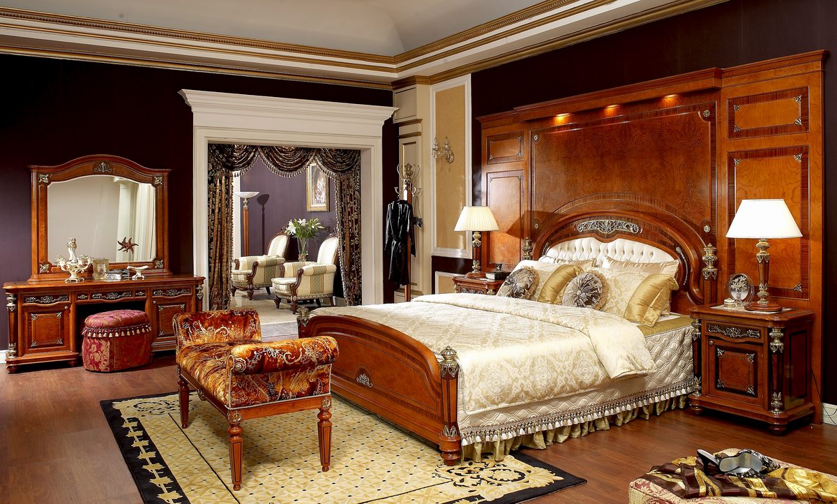 European style Solid wood classical bedroom collection E29 series